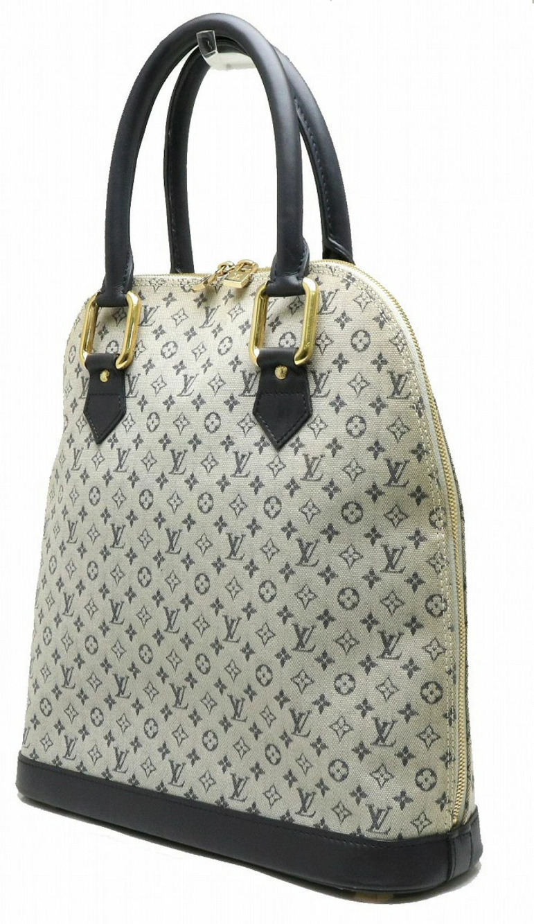 Louis Vuitton Monogram Alma Handbag Blue
